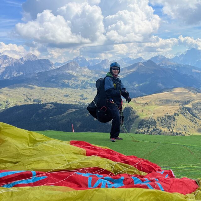 Fliegen in den Dolomiten?